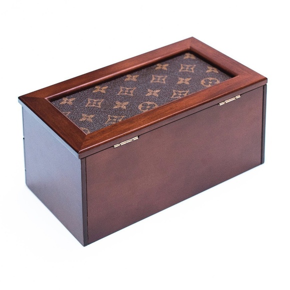 Jewerly wooden Box Walnut Organizer Storage Gift